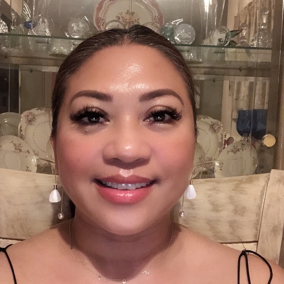 Flower Drop Long Chain Dangle Earrings (as… - Picture 13 of 16